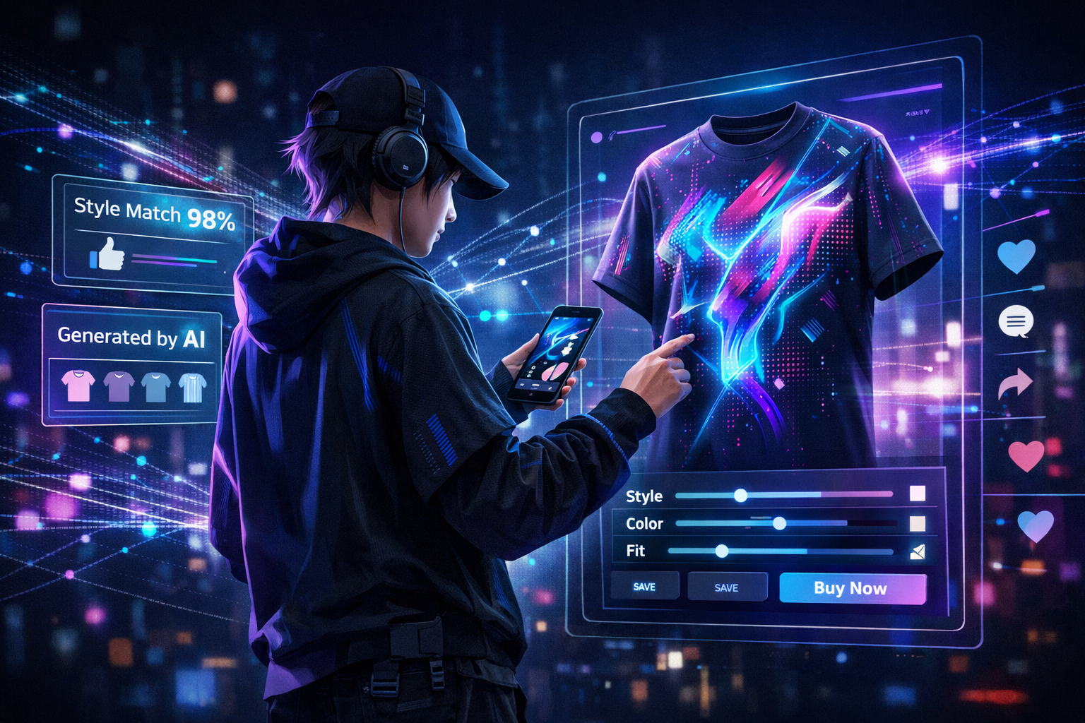 AI Drip: TikTok’s Generative Fashion Trend Inspires Custom T-Shirts